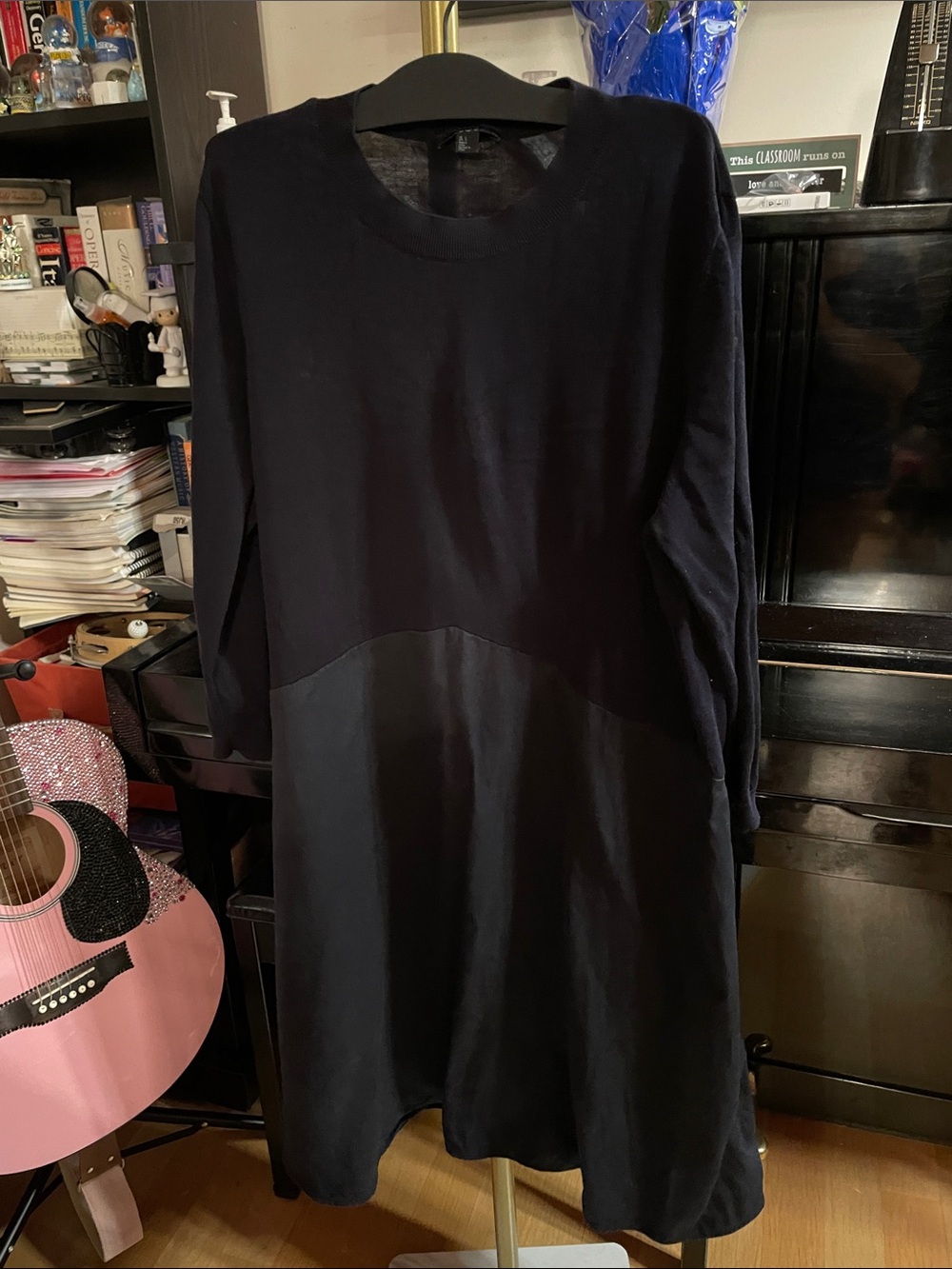 COS Black midi Dress